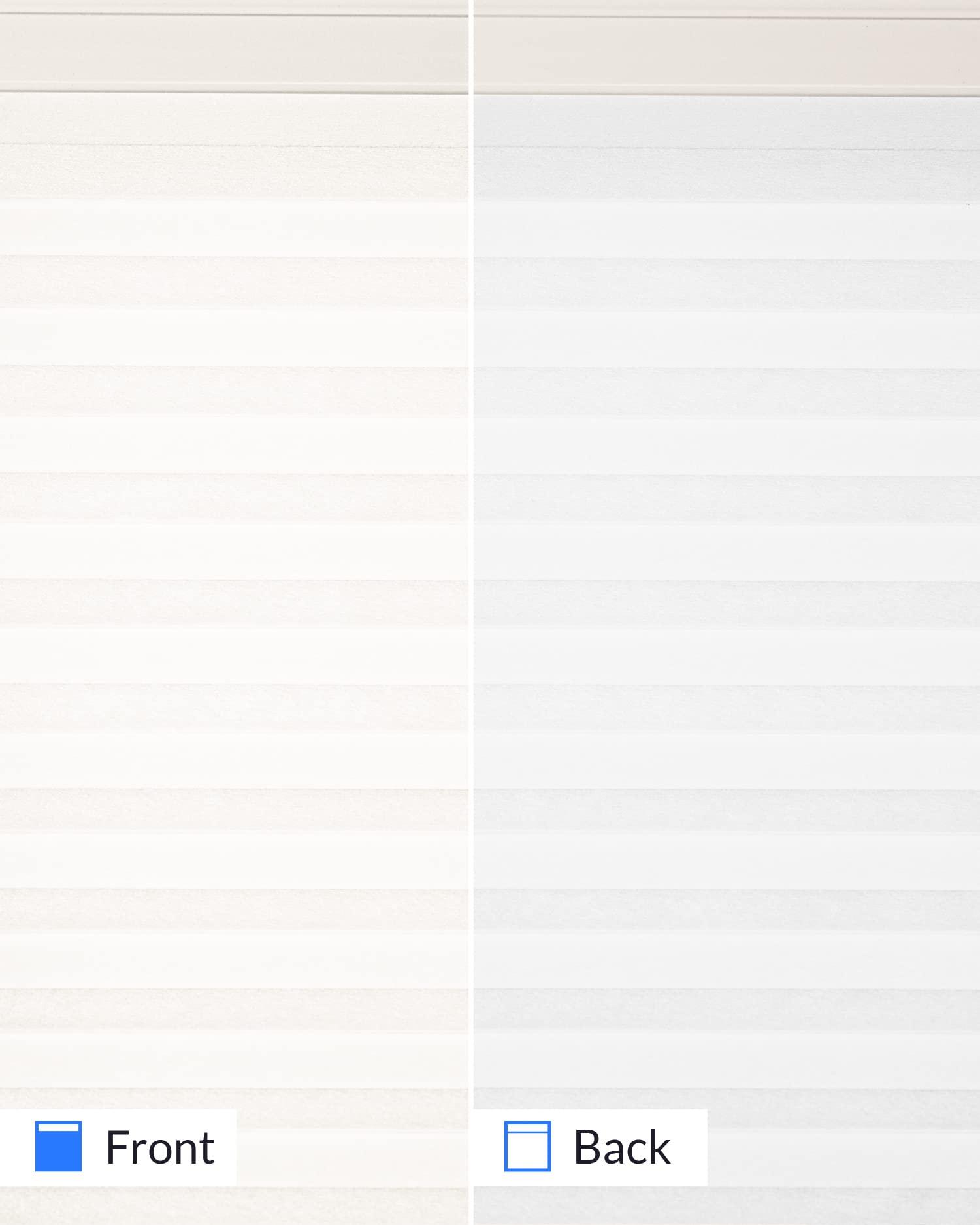 CHICOLOGY CHICOLOGY Cellular Shades, Top Down Bottom Up Shades, Blinds for Windows, Window Shades for Home, Door Blinds, Window Coverings, Cellular Blinds,Limestone - Light Filtering, 36" W x 48" H