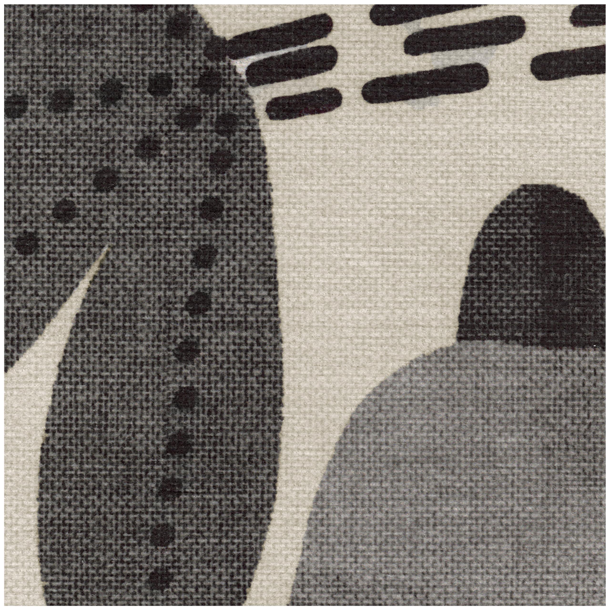 RUGGABLE RUGGABLE Washable 2x3 Area Rug, Animal Safari Black & White, Premium Rugs for Kids Area, Living Room, Bedroom, Kitchen, and Office with Gripper Non Slip Pad