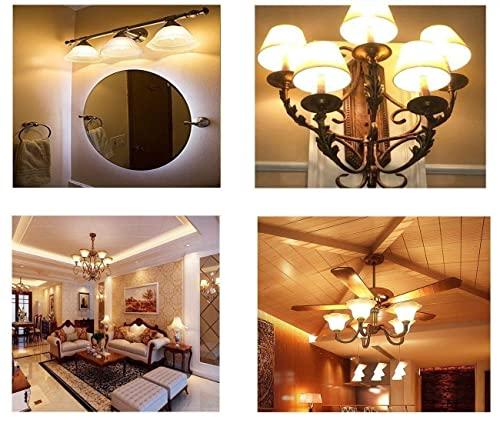 QHD QHD E11 Led Bulbs,100W 120W Halogen Bulb Equivalent,Dimmable,10W,1100LM,JD T4 e11 Mini Candelabra Base,AC110V/130V,E11 Led Warm White 3000k(4 Packs)