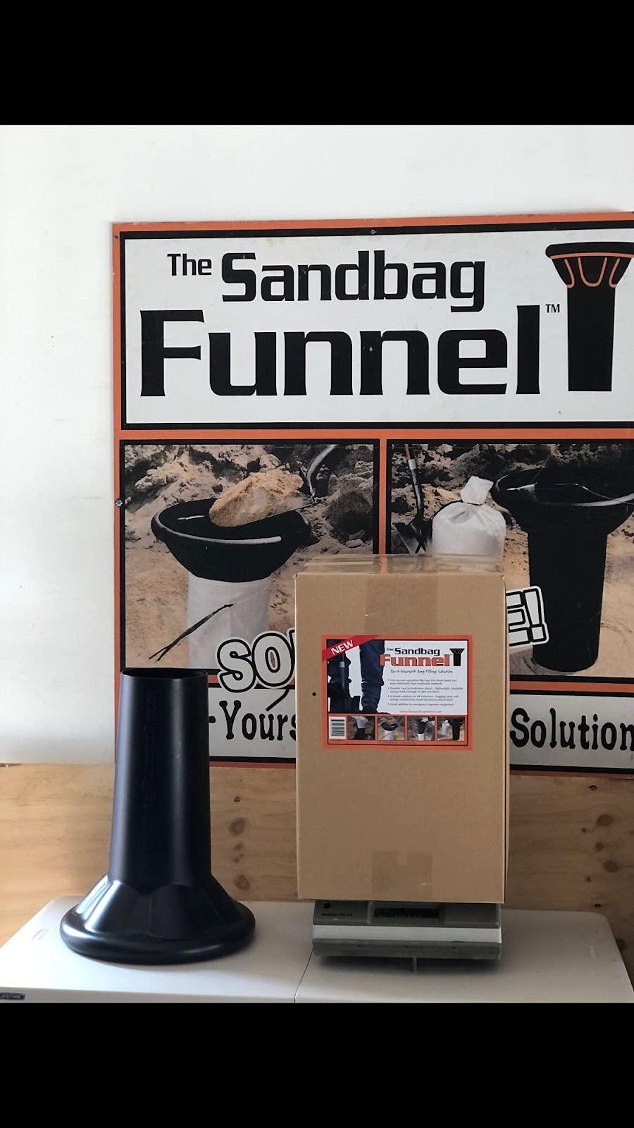 THE SANDBAG FUNNEL DO-IT-YOURSELF BAG FILLING SOLU Sandbag Filler Tool - Durable Sand Funnel for Manual Filling-Sand Bag Funnel, Sand Bag Filler Funnel for All Industries, Sand Bag Filler Stand, Easy Sand Bag Filler Tool -1 Sandbag Funnel
