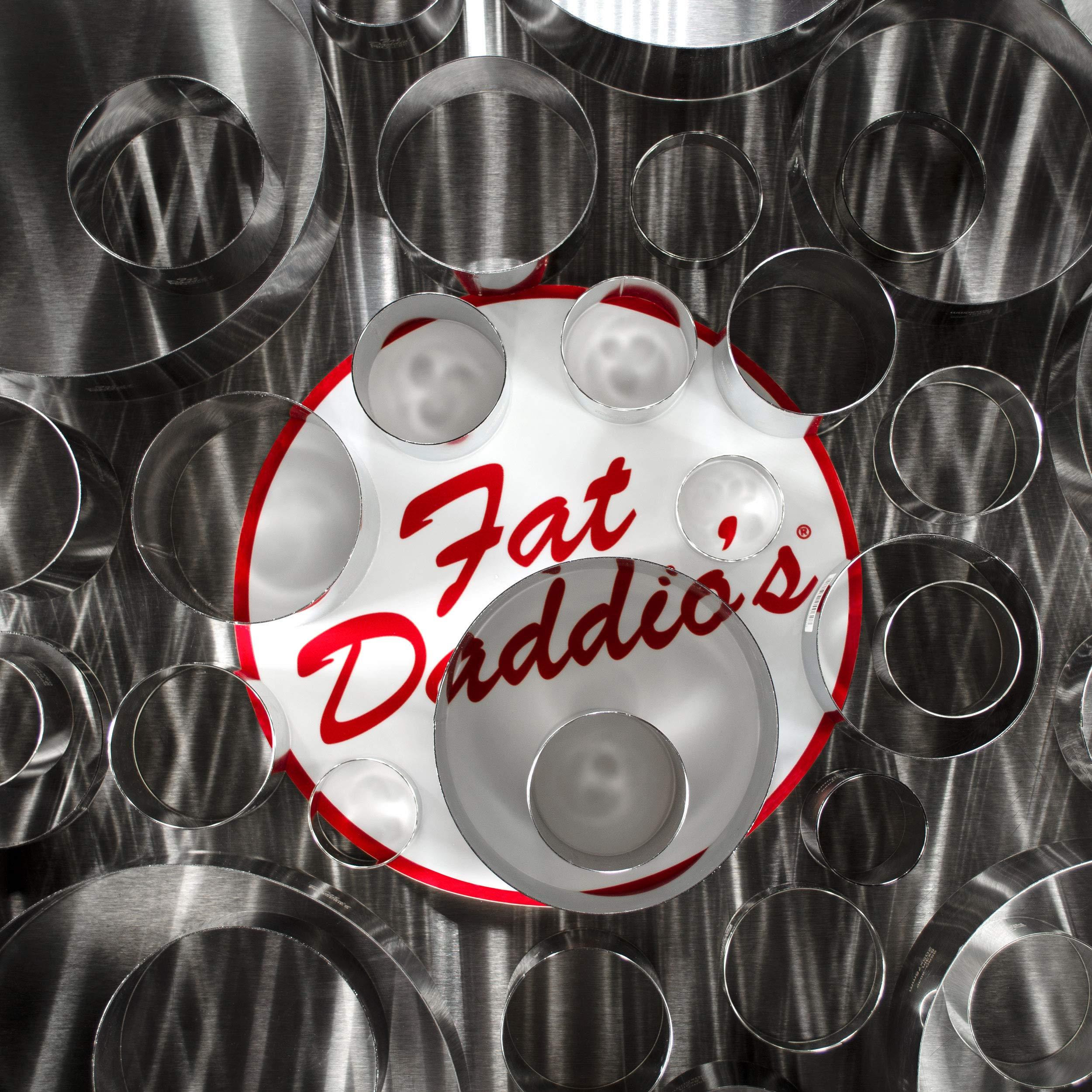 Fat Daddio's Fat Daddio\'s SSRD-8020 Stainless Steel Round Cake & Pastry Ring, 8 x 2 inch