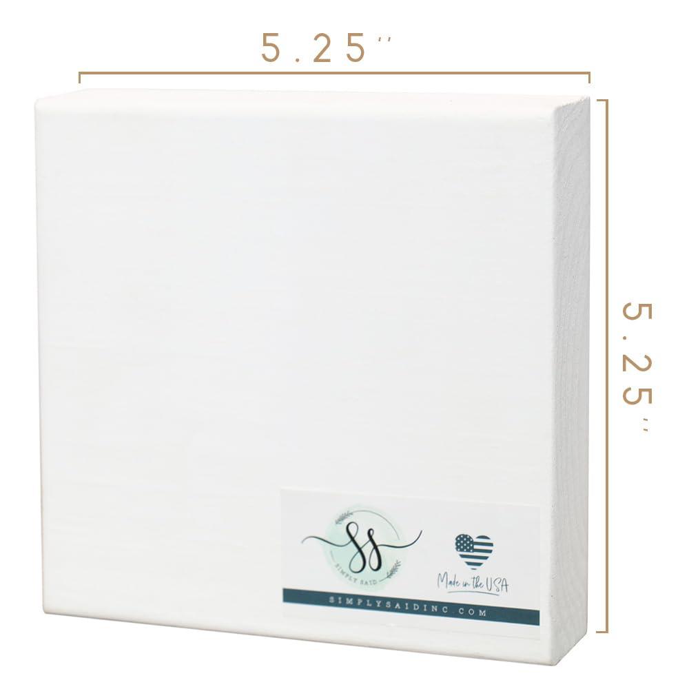 Simply Said, INC Simply Said, INC Small Talk Christmas Sign - Hope Cardinals - Christmas Cardinal Decor - Christmas Birds Decoration - Winter Red Cardinal Art - 5.25 x 5.25 inches STS2182