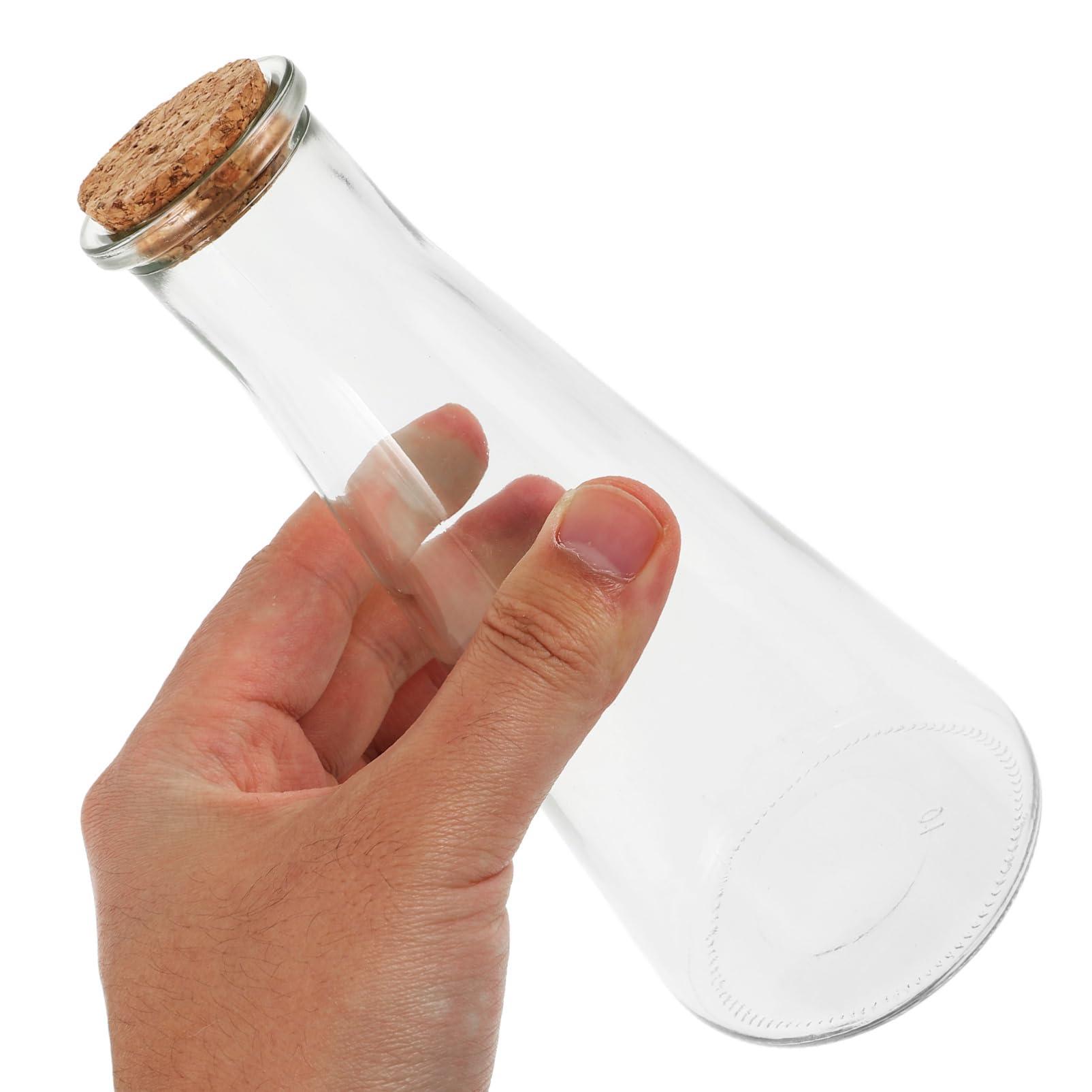 ABOOFAN ABOOFAN Unity Sand Ceremony Set, 3pcs Wedding Sand Ceremony Kit Heart Tower Shaped Vase Glass Drift Bottle Jar Diy Wish Bottle Wedding Engagement Ceremony Party Decor