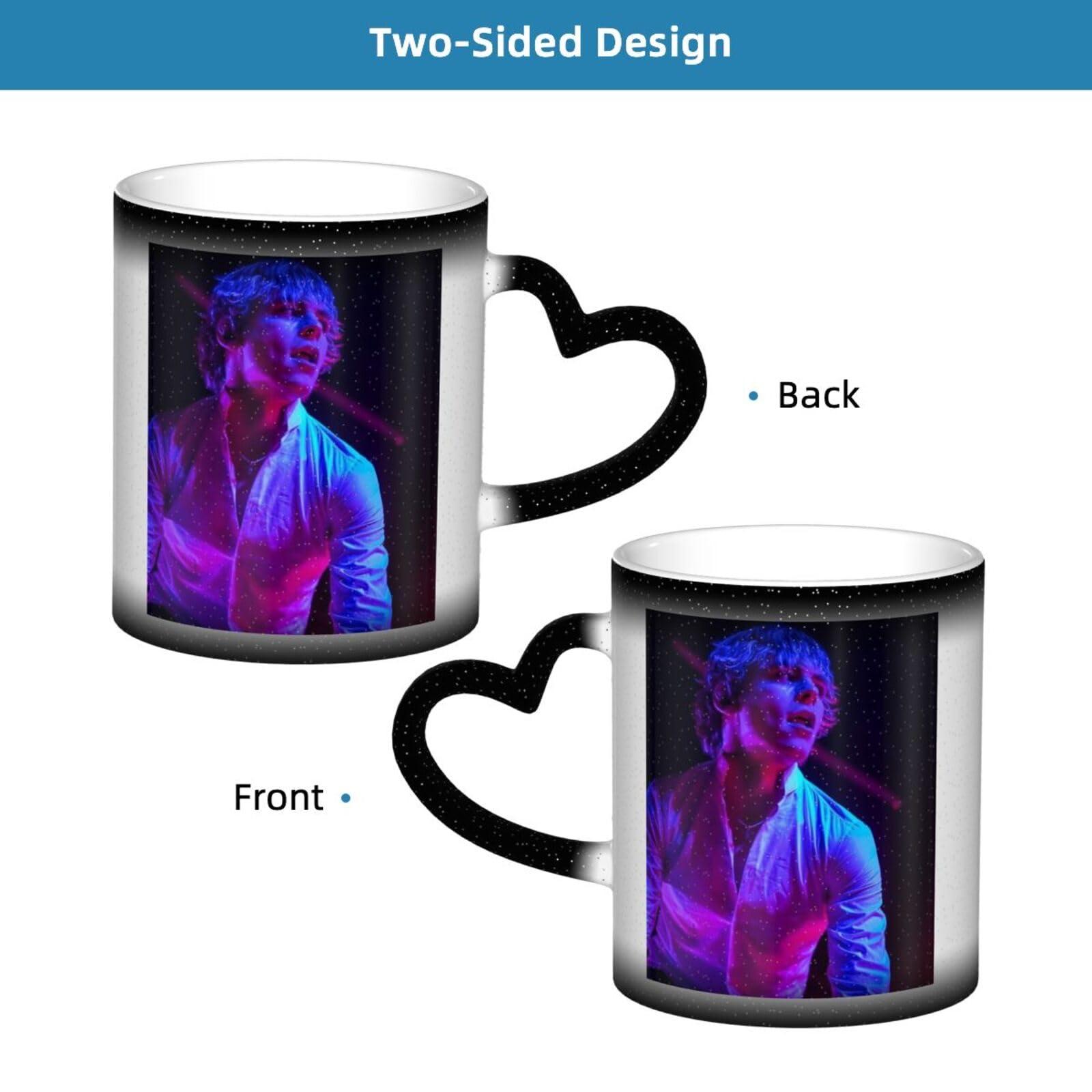 Arichwhoo Arichwhoo Ross Lynch Color Changing Coffee Mugs Sublimation Mugs Magic Mug Heat Sensitive Coffee Mugs Gifts for Man Woman 11oz
