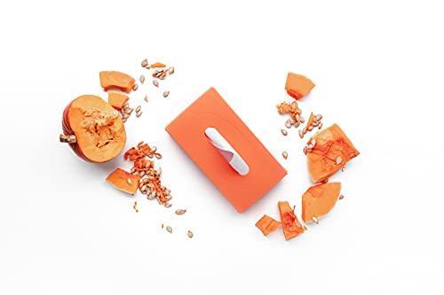 LastTissue LastTissue Reusable Tissue Box - with 18 Organic Soft Cotton Wipes, Eco Friendly and Sustainable Tissue Holder and Facial Tissues for Nose, Can be used as Paper Towels for Household