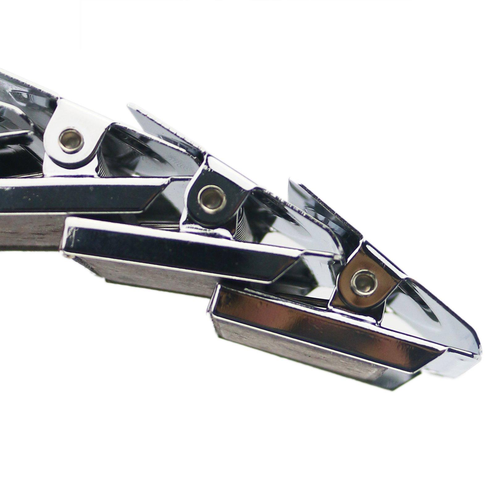 Ogrmar Ogrmar Metal Clip 1.2\"-12 Pack Refrigerator Whiteboard Wall Magnetic Memo Metal Clip (1.2\")