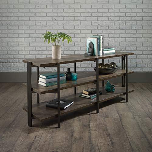 Sauder Sauder North Avenue Credenza, for TVs up to 54\", Smoked Oak Finish