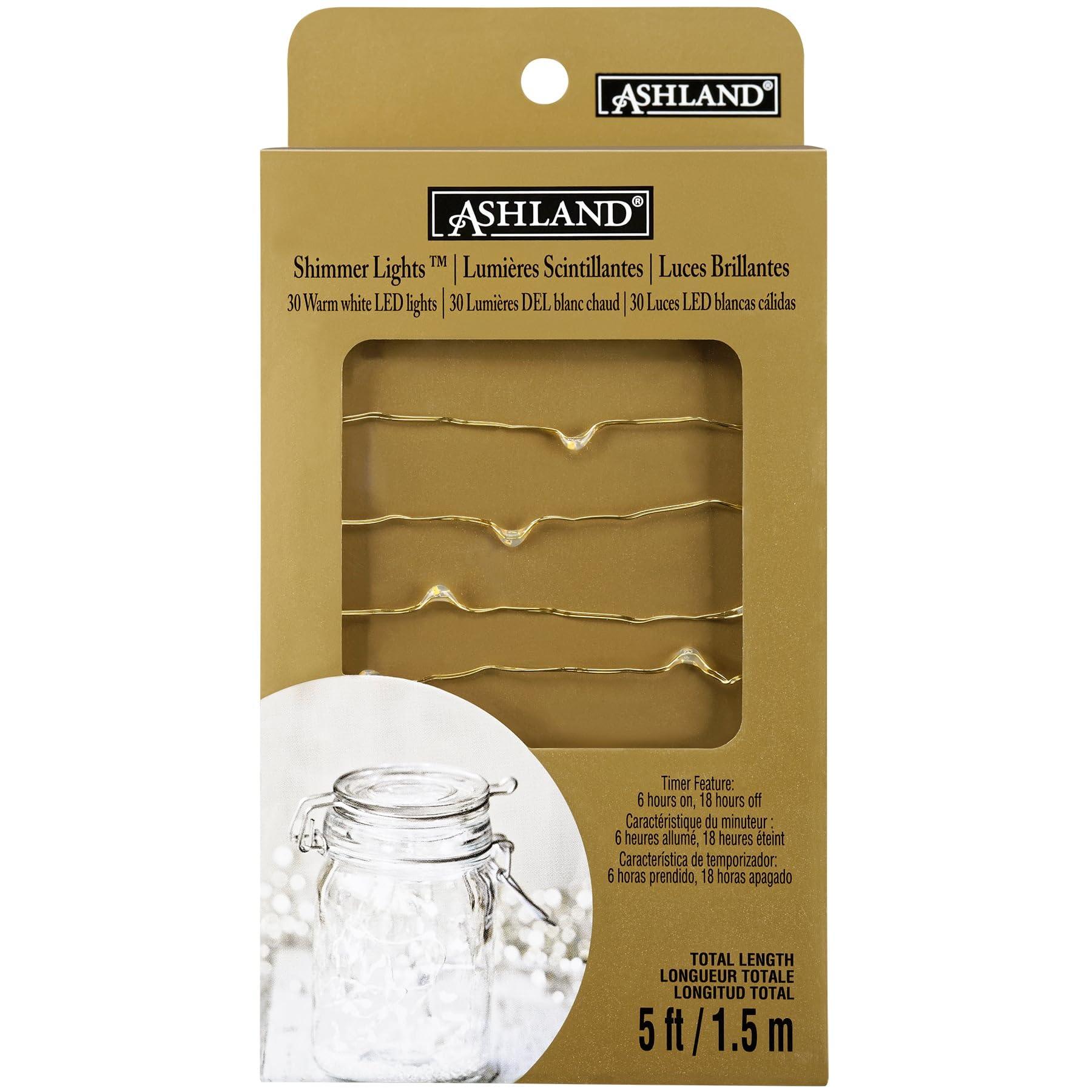 Ashland Ashland Shimmer Lights Gold LED String Lights