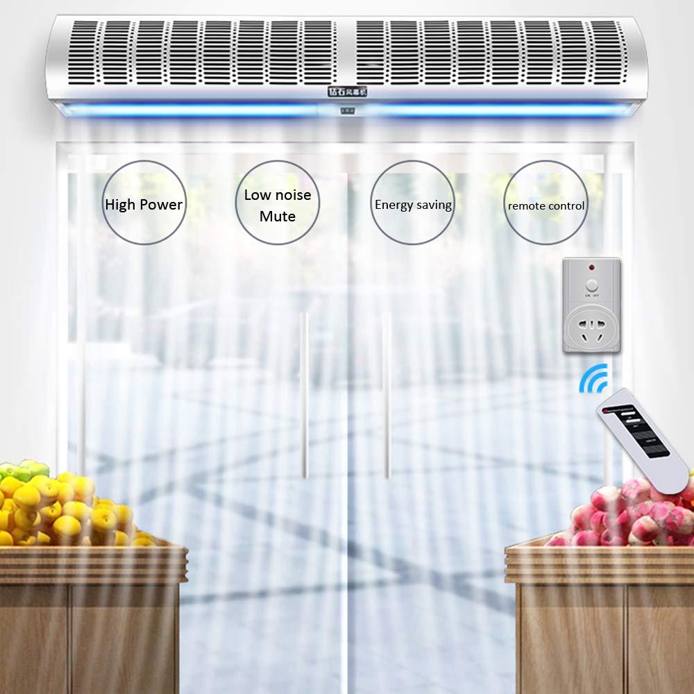 Air Curtain Air Curtain Large air Volume and Low Noise at Commercial entrances and exits Two-Speed Adjustable Machine Remote Control Wind Direction Adjustable Energy-Saving Machine