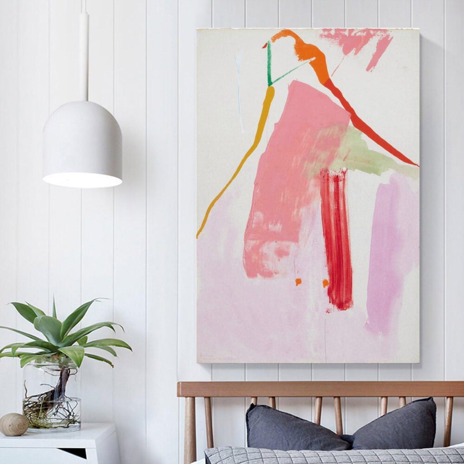 BAIKAI BAIKAI Helen Frankenthaler Untitled22 Art Poster Mural Canvas Wall Art Prints Poster Gifts Photo Picture Painting Posters Room Decor Home Decorative 20x30inch(50x75cm)