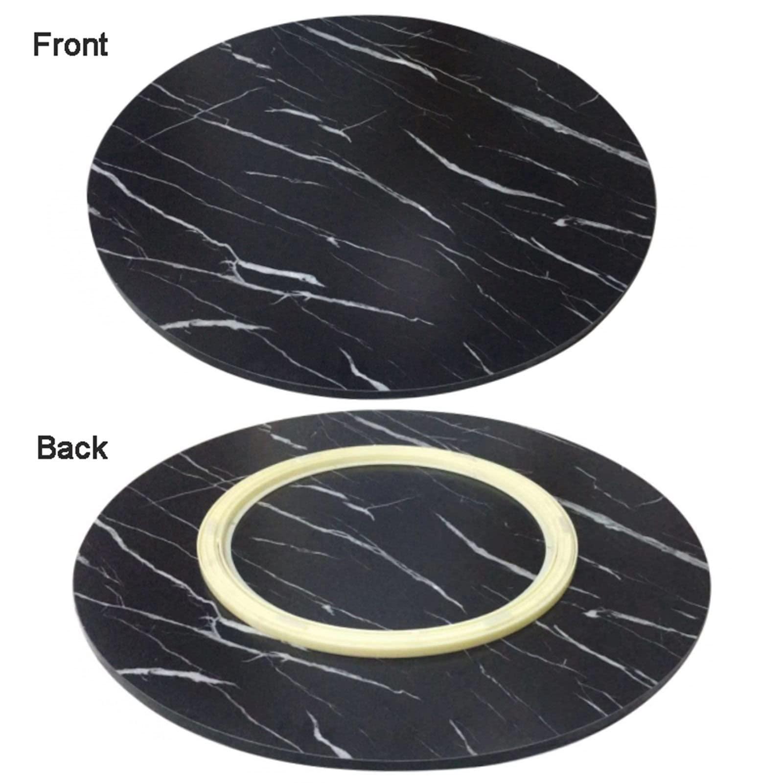 WORDFUN 60/70/80cm Lazy Susan Turntable, Wood Dining Table Turntable, Rotating Serving Tray, Round Table Service Tray, Tabletop Organizer, 360 Rotating Board, Easy To Share Food ( Color : F , Size : 70cm-28i