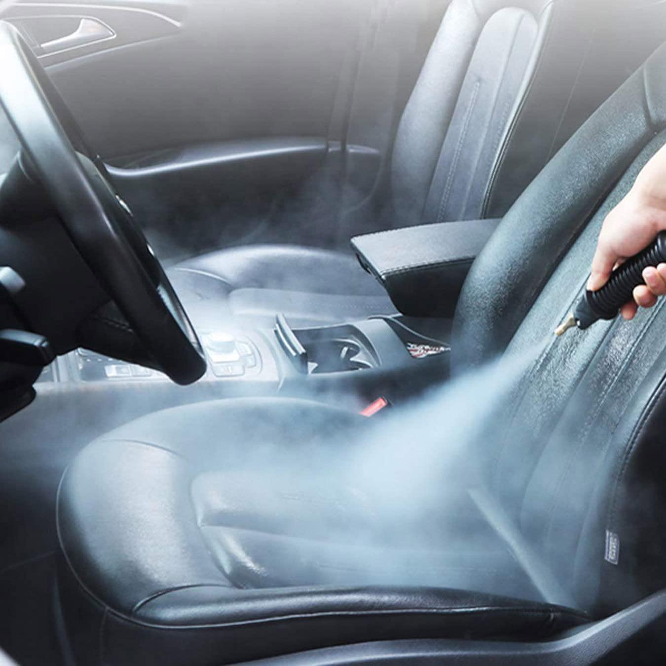 RESKIU Portable Upholstery Cleaner, 1700W/2600W High Pressure Steam Cleaner Hand-held Portable Steam Cleaning Machine Automatic Pumping for Kitchen, Bathroom, Car Seat, Sofa, Floor,110V-1700W