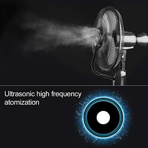Pealihuy Misting Fan Oscillating Fan Misting With 3 Cooling Speeds, Oscillated Pedestal Fans Copper Motor Standing Fan For Industrial, Commercial, Residential,Greenhouse Outdoor
