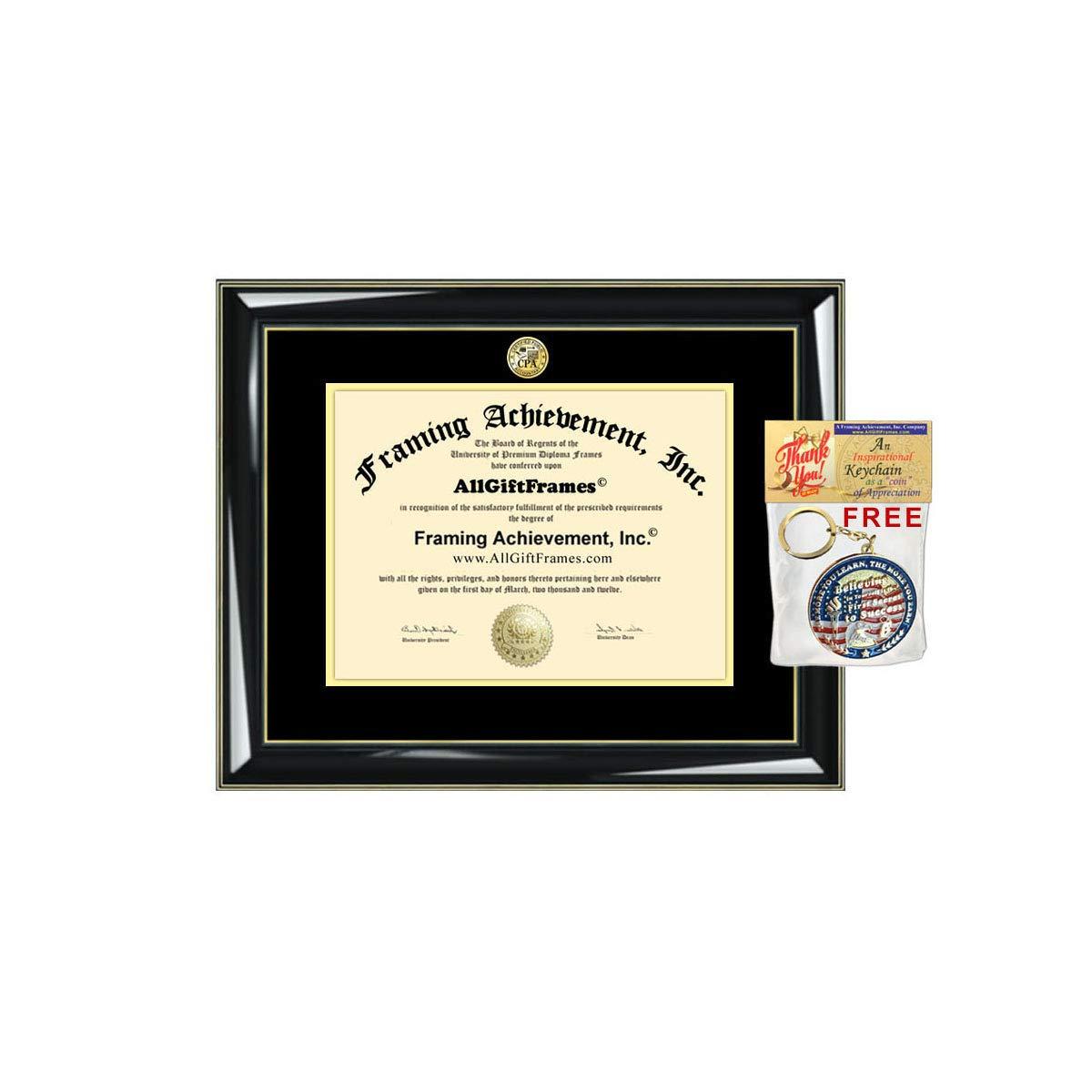 AllGiftFrames AllGiftFrames State Board CPA Certificate Frame Certified Public Accountant License Holder Plaque Logo Financial Planner Enrolled Agent Accountancy Accountant Auditor CMA Taxation Accounting