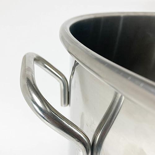 Bayou Classic Bayou Classic 1136 36-qt Stainless Stockpot w/Vented Lid and Stainless Perforated Basket Features Stainless Welded Handles Perfect For Steaming Boiling or Frying