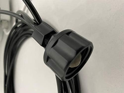 VES VES Moisture Resistant Outdoor Wall / Ceiling Mount Shop Fan/Industrial Basket Fan for Cooling and Ventilation (18 inch, Black)