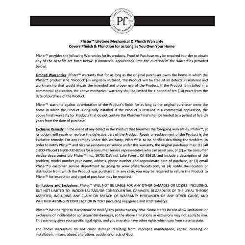 Pfister Price Pfister R89-7MBU Marielle Single Control Shower, Tuscan Bronze