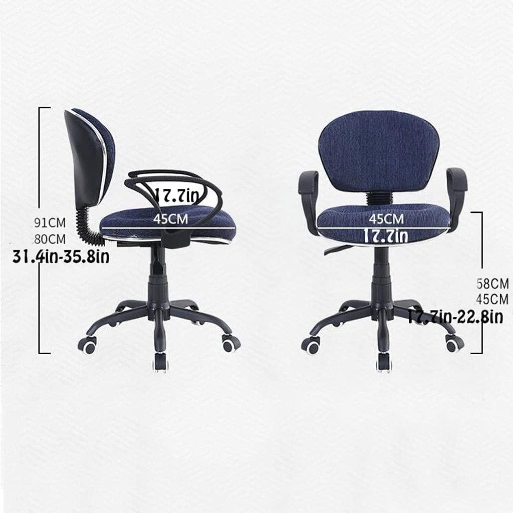 POCHY Flexible Office Chair Ergonomic Office Chair Swivel Lift Desk Chair Adjustable Height Computer Chair for Home Office Comfortable Executive Chairs Cozy