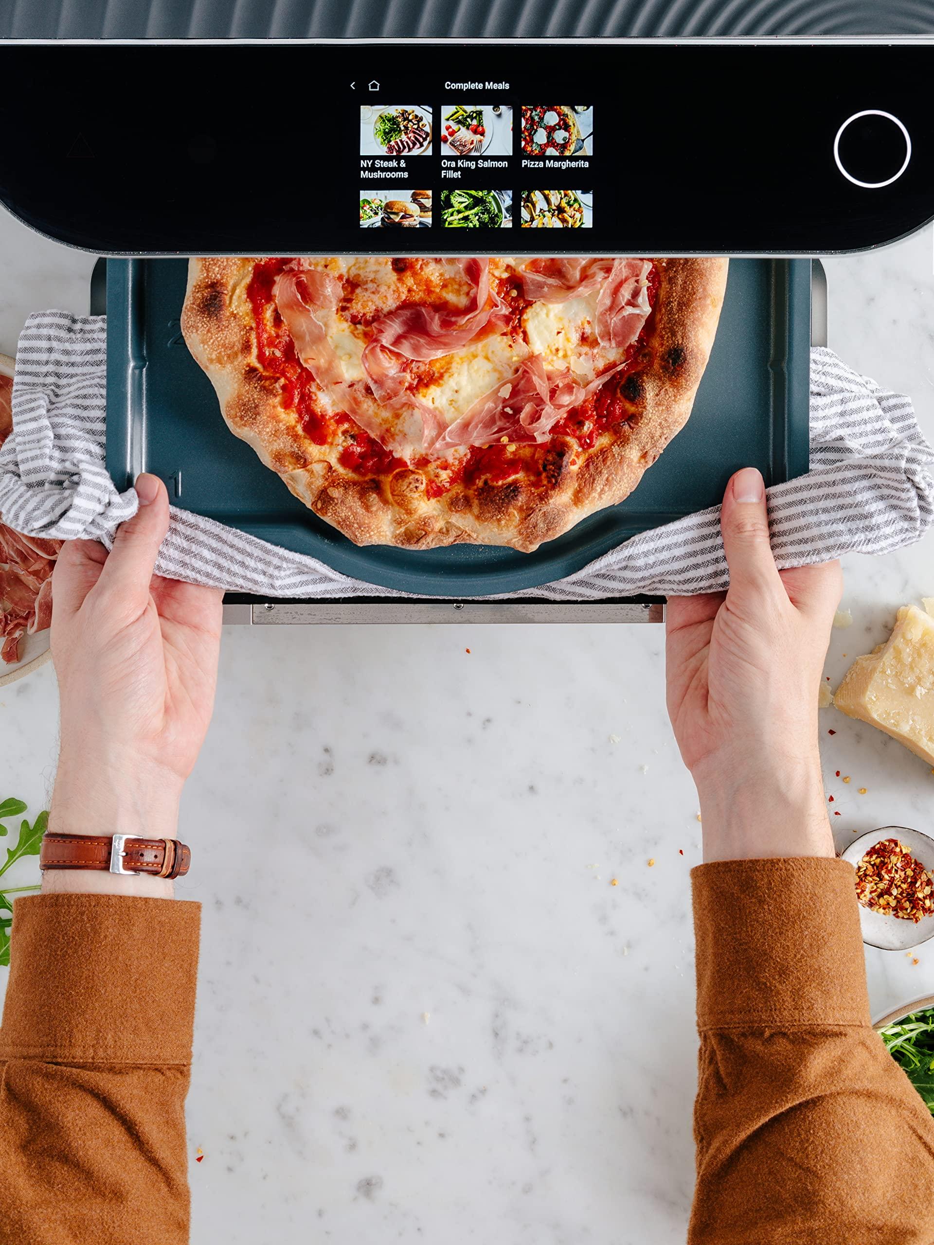 Brava Brava Oven Bake & Breakfast Set: 10-in-1 Touchscreen Countertop Smart Oven, Air Fryer, 6-Slice Toaster, Slow Cooker, Reheater, Dehydrator, Rice Cooker, Healthy & User Friendly, Auto-Shut Off, 1800W