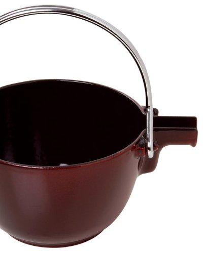 STAUB STAUB 1004034 Cast Iron Tea Pot, Grenadine Red