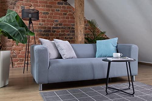 TLYESD TLYESD Klippan Couch Cover Replacement for IKEA Klippan Loveseat Cover, Klippan Sofa Cover, Klippan Cover Only(Dark Grey)