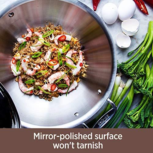 All-Clad All-Clad Copper Core 5-Ply Stainless Steel Stockpot 8 Quart Induction Oven Broiler Safe 600F Pots and Pans, Cookware Silver