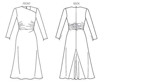 Vogue Patterns Vogue Patterns V1406 Misses\' Dress Sewing Template, Size E5 (14-16-18-20-22)