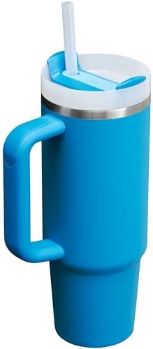 STANLEY Stanley Quencher H2.0 Tumbler with Handle & Straw 30 oz | Twist On 3-Way Lid | Cupholder Compatible for Travel | Insulated Stainless Steel Cup | BPA-Free | Azure