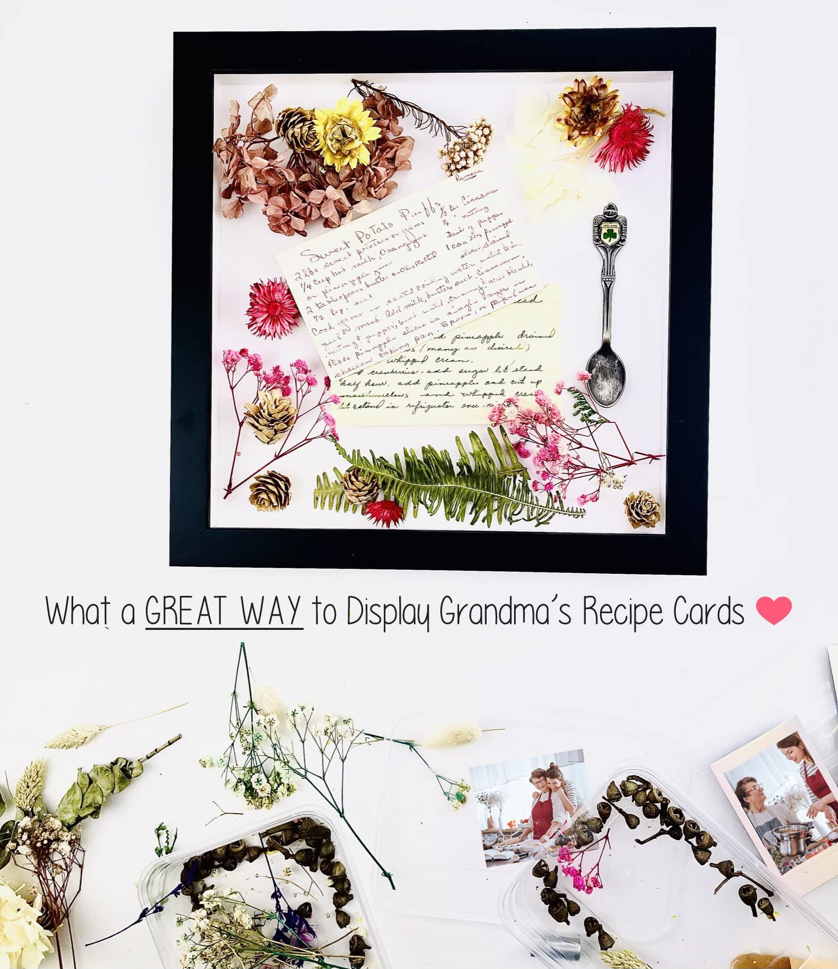 CountryArtHouse Black 24x30 Large Shadow Box Display Wooden Frame with Blue Acid-Free Backing UV Acrylic & Hanging Hardware - with 3/4" Usable Depth - Great Jersey Frame Display Case Shadowbox