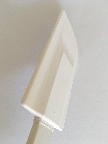 Pampered Chef Pampered Chef Classic Scraper 1650 - Flexible Nonstick Baking Spatula - Heavy-Duty Silicone Head