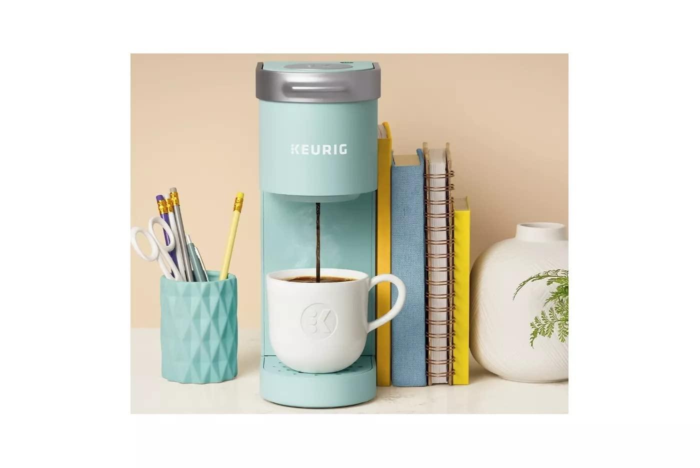 Keurig Keurig K-Mini Single Serve K-Cup Pod Coffee Maker,80 ml - Oasis