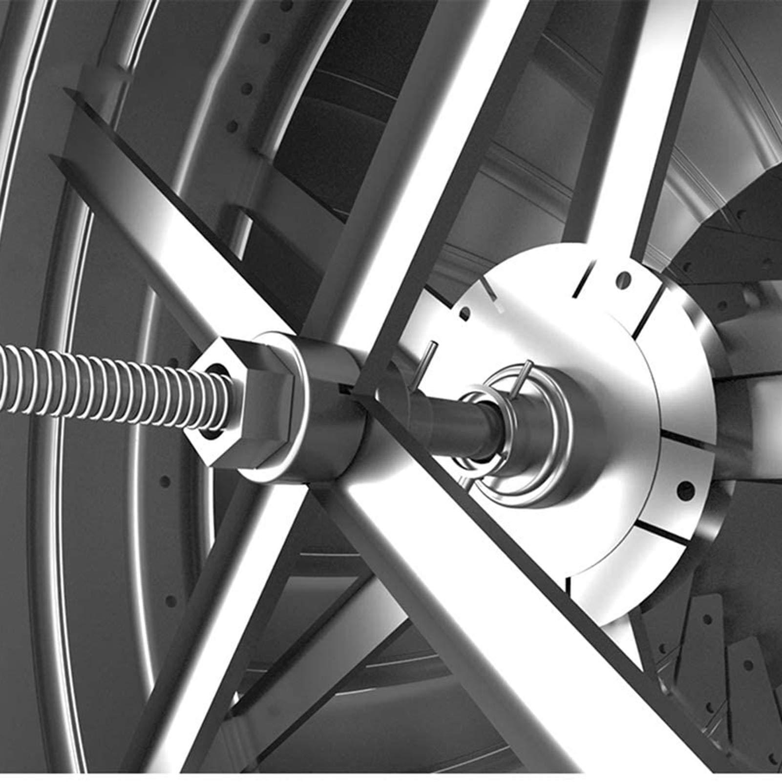 XD Designs XD Designs Rotating Chimney Cowl, 304 Stainless Steel Vent Cowl Rotating Spinner Anti-Downdraught, for Chimneys and Exhaust Vents Chimney Pots,200mm