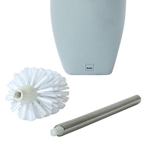 Kela Kela Toilet Brush Set Landora Collection, Glacier Grey