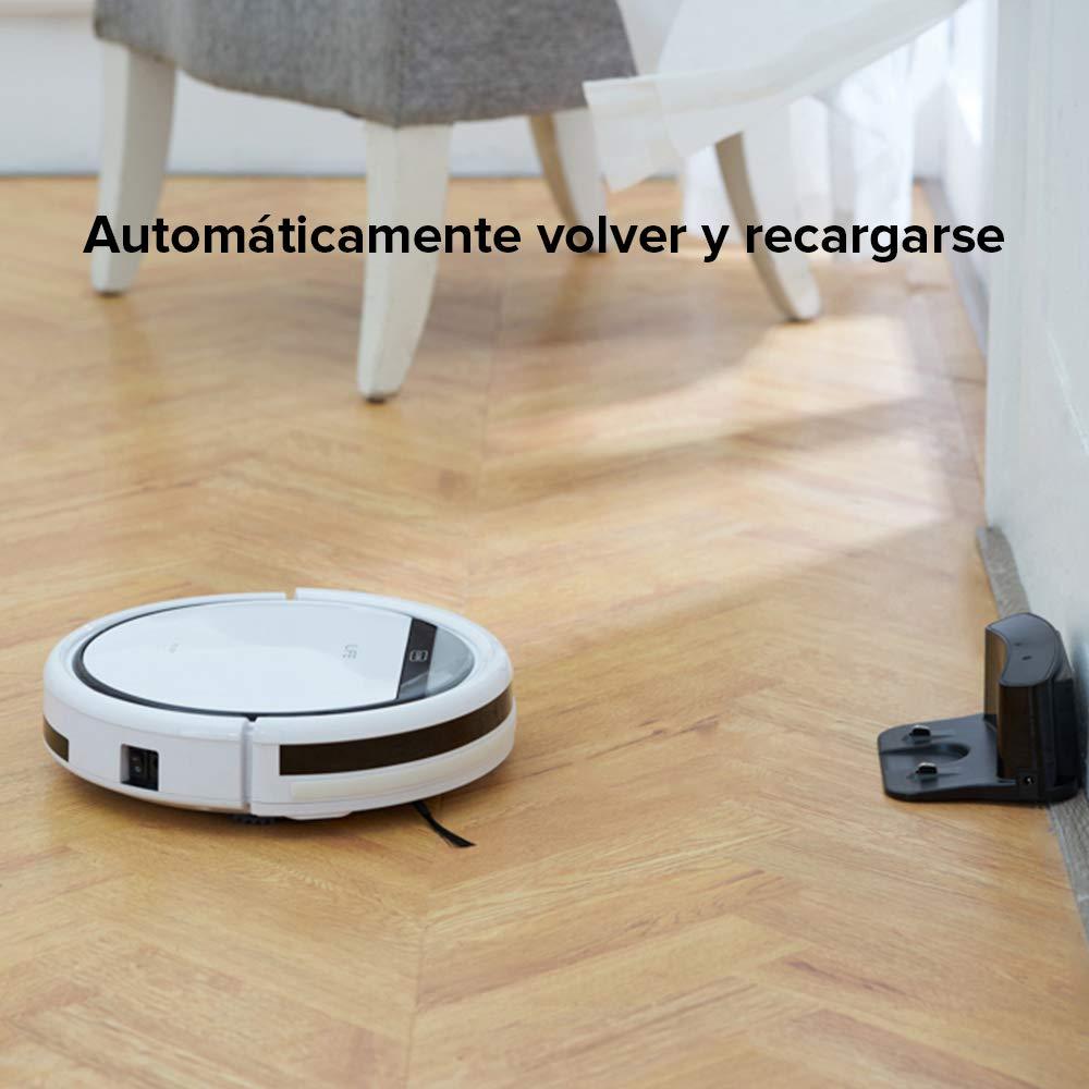 ILIFE ILIFE V3s Pro Robot Vacuum Cleaner, Tangle-free Suction , Slim, Automatic Self-Charging Robotic Vacuum Cleaner, Daily Schedule Cleaning, Ideal For Pet HairHard Floor and Low Pile Carpet,Pearl White