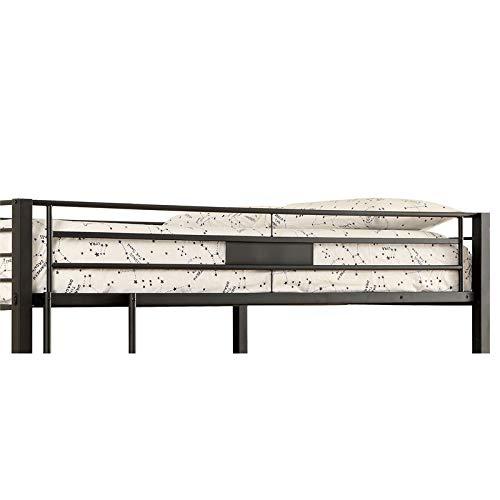 Furniture of America Furniture of America Rivell Metal Queen over Queen Bunk Bed in Black