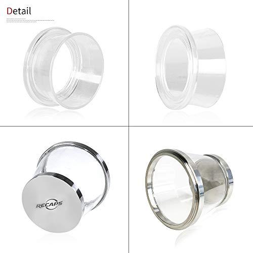 RECAPS RECAPS Refilling Filling Tool Holder Compatiblewith Nespresso Vertuo Coffee Pod for Reusable Refillable Coffee Capsule