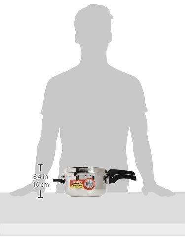 PRESTIGE Prestige Deluxe Stainless Steel Deep Pressure Pan 5 liters