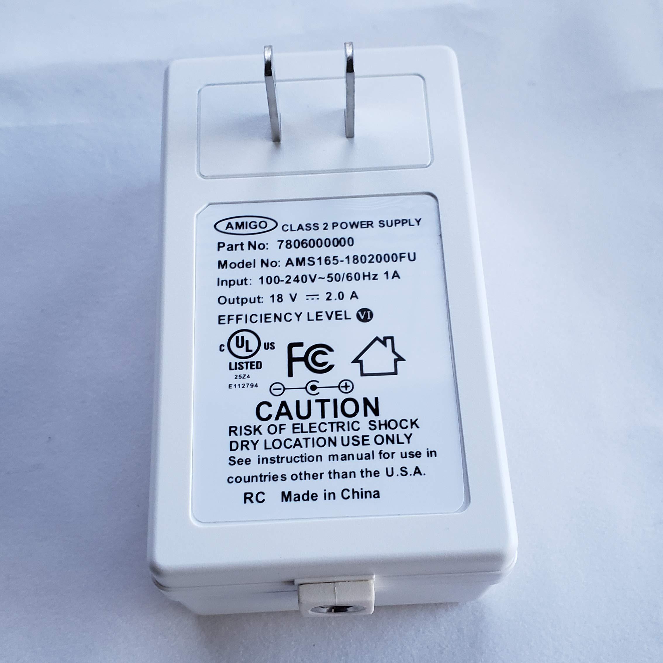 Hunter Company Hunter Douglas Platinum Technology 2.1 18V DC Plug-in Transformer (4' Foot Extension Cord)