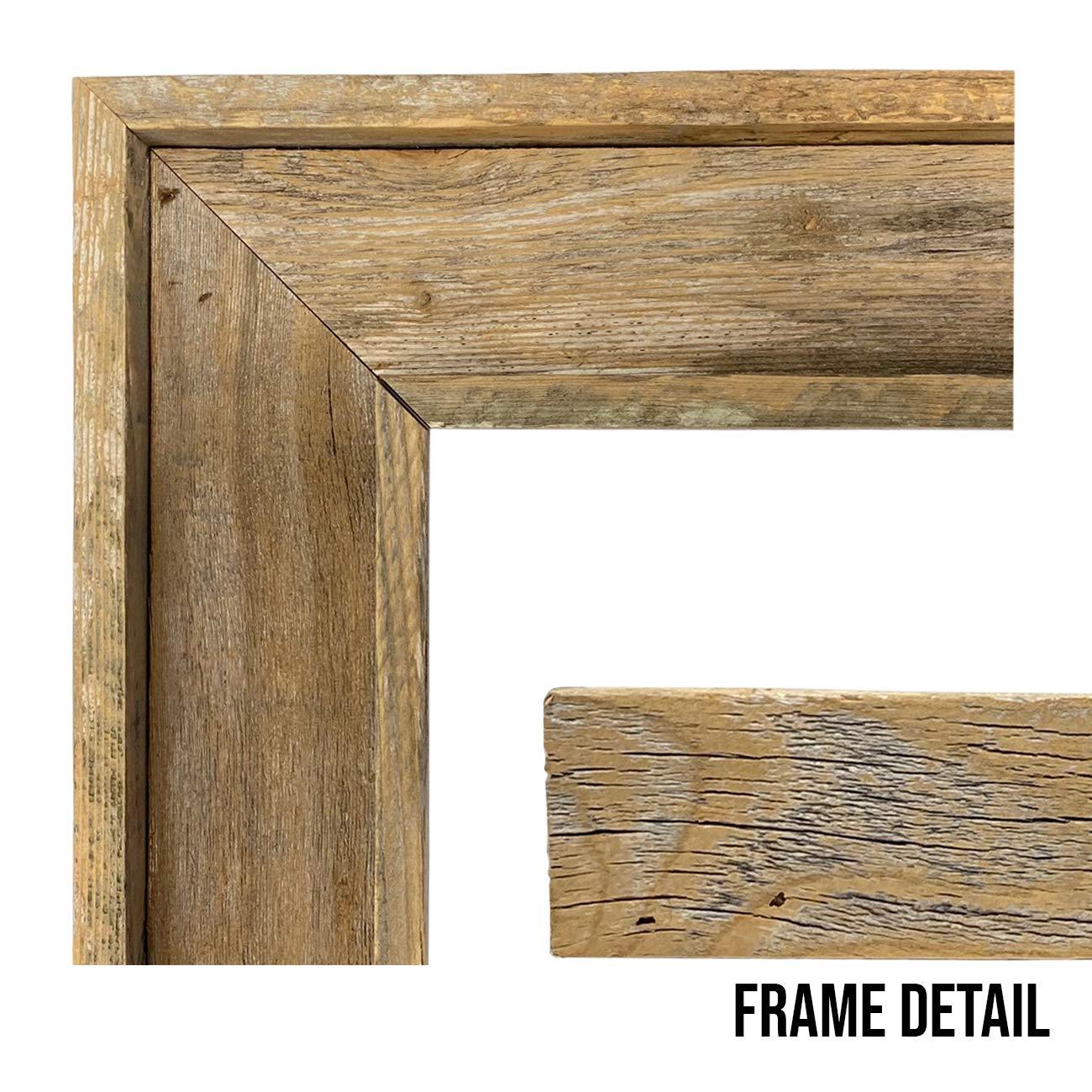 Wall Art Giant Come And Take It Flag With Grommets - Whitewash Frame