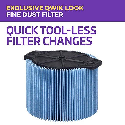 ProTeam ProTeam Wet Dry Vacuums, ProGuard 4 Portable, 4-Gallon Wet Dry Vacuum Cleaner with Tool Kit