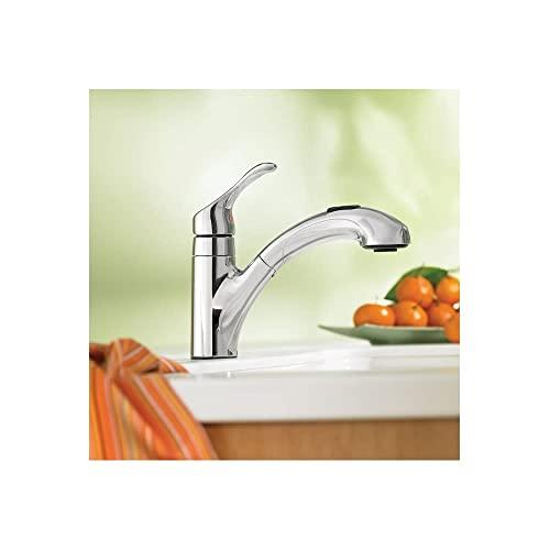 Moen Moen Renzo One Handle Chrome Pull Out Kitchen Faucet