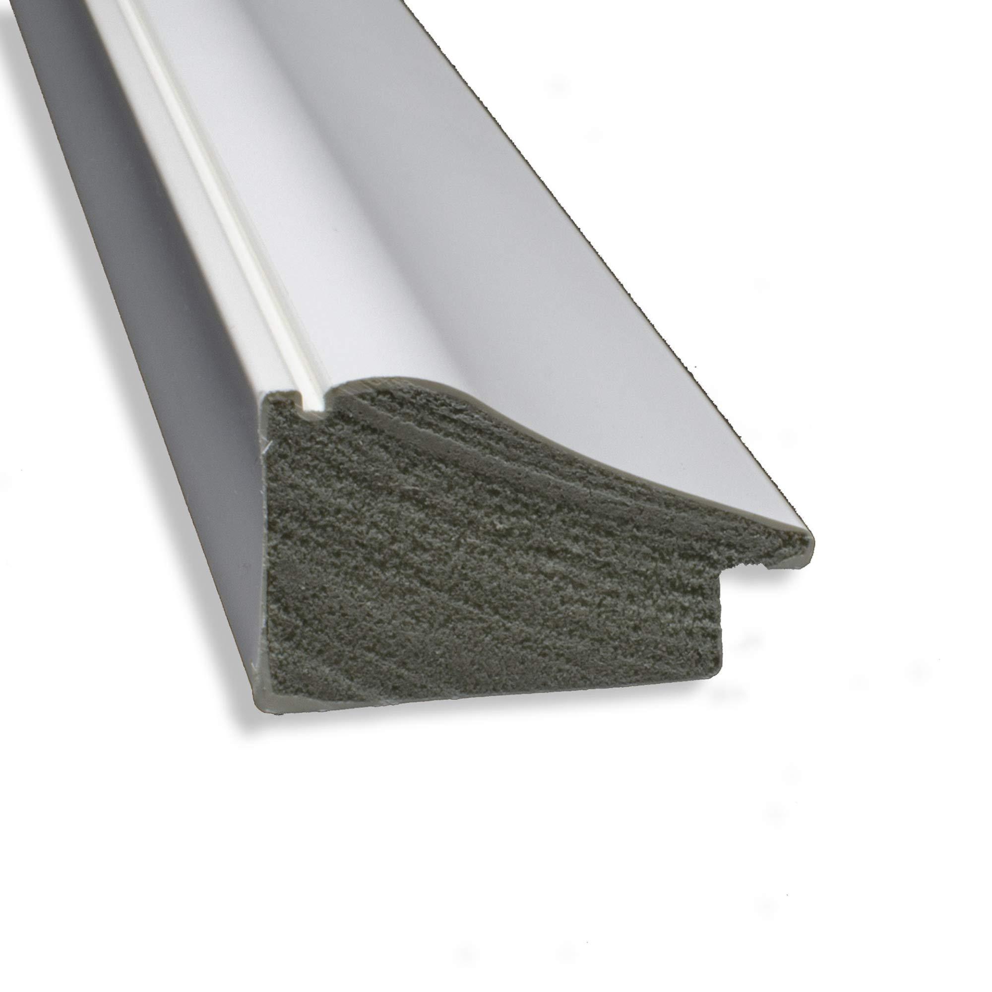 Amanti Art Amanti Art White Bathroom Mirror for Over Sink, 27x38 Custom Made Vanity White Narrow Rectangle Vanity Mirror, Large Casual Wood Frame, Hangs Horizonally and Vertically, Wall Decor from WI, USA