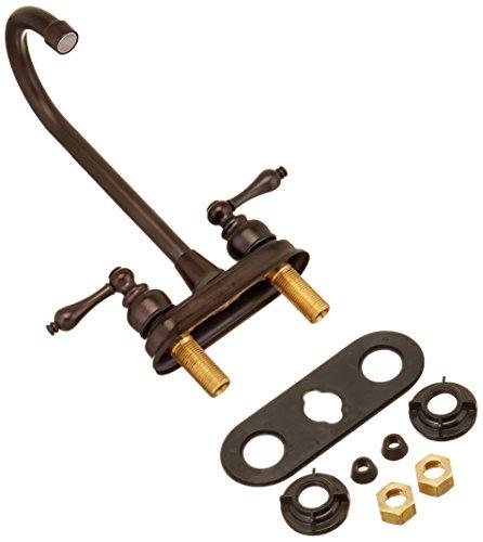 Elements of Design Elements of Design EB495AL Magellan 4" Centerset High-Arch Bar Faucet, 4-3/4" in Spout Reach, Oil Rubbed Bronze