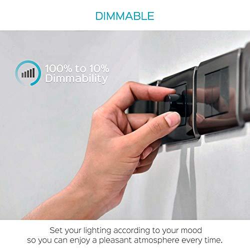 LUXRITE LUXRITE MR16 GU10 LED Bulbs Dimmable, 50W Halogen Equivalent, 2700K Warm White, 500 Lumens, 120V Spotlight LED Bulb GU10, Enclosed Fixture Rated, Perfect for Landscape or Home Lighting (12 Pack)