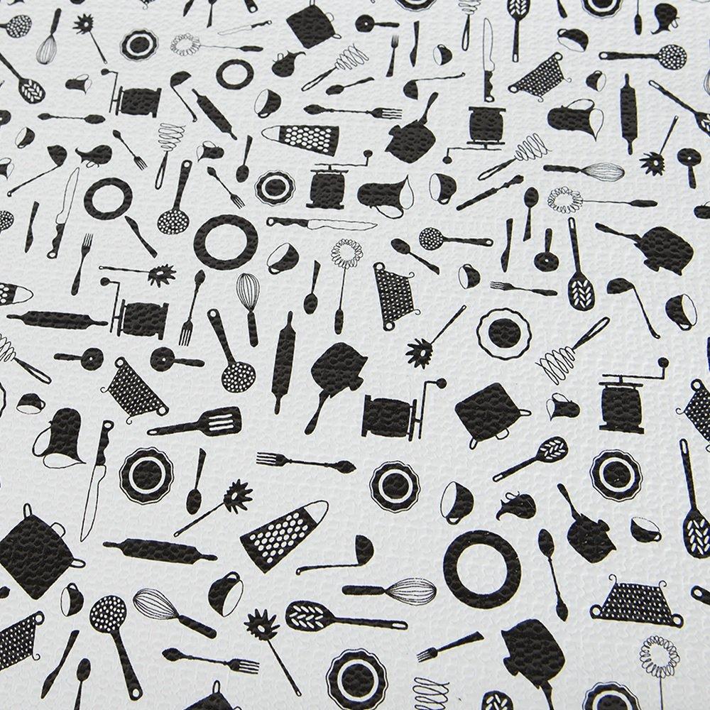 Con-Tact Brand Con-Tact Brand Grip Prints Shelf Liner, Durable and Non-Adhesive Liners, Non-Slip Drawer and Cabinet Liner, 18\" x 8\', Cucina, Pack of 1 Roll