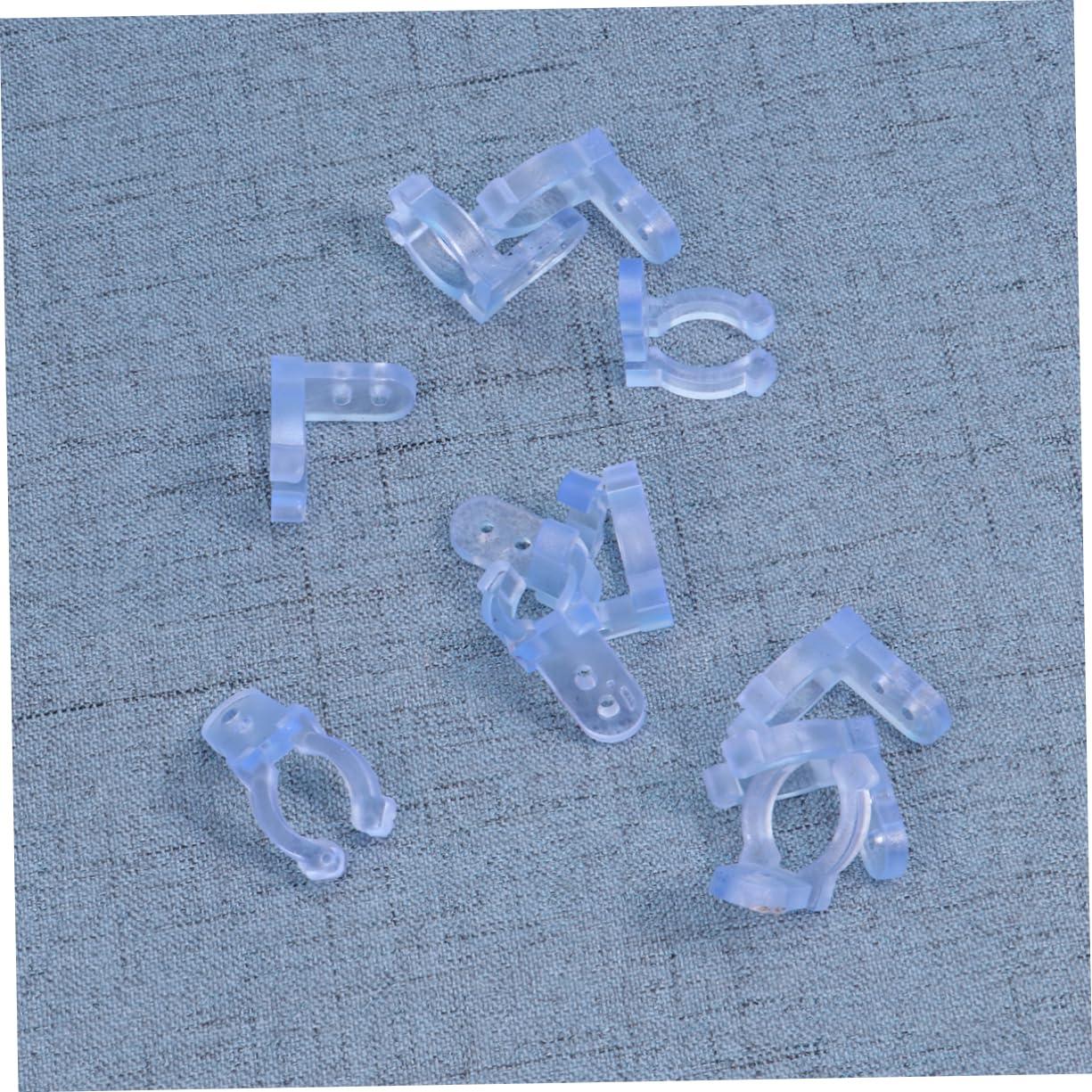 GLEAVI GLEAVI LED Rope Light Clips LED Light Base Buckle Rope Rope Card Code Rope Light Mounting Clips Accessories Rope Light Outdoor Light Clips Rope Lights LED Rope Light Holder