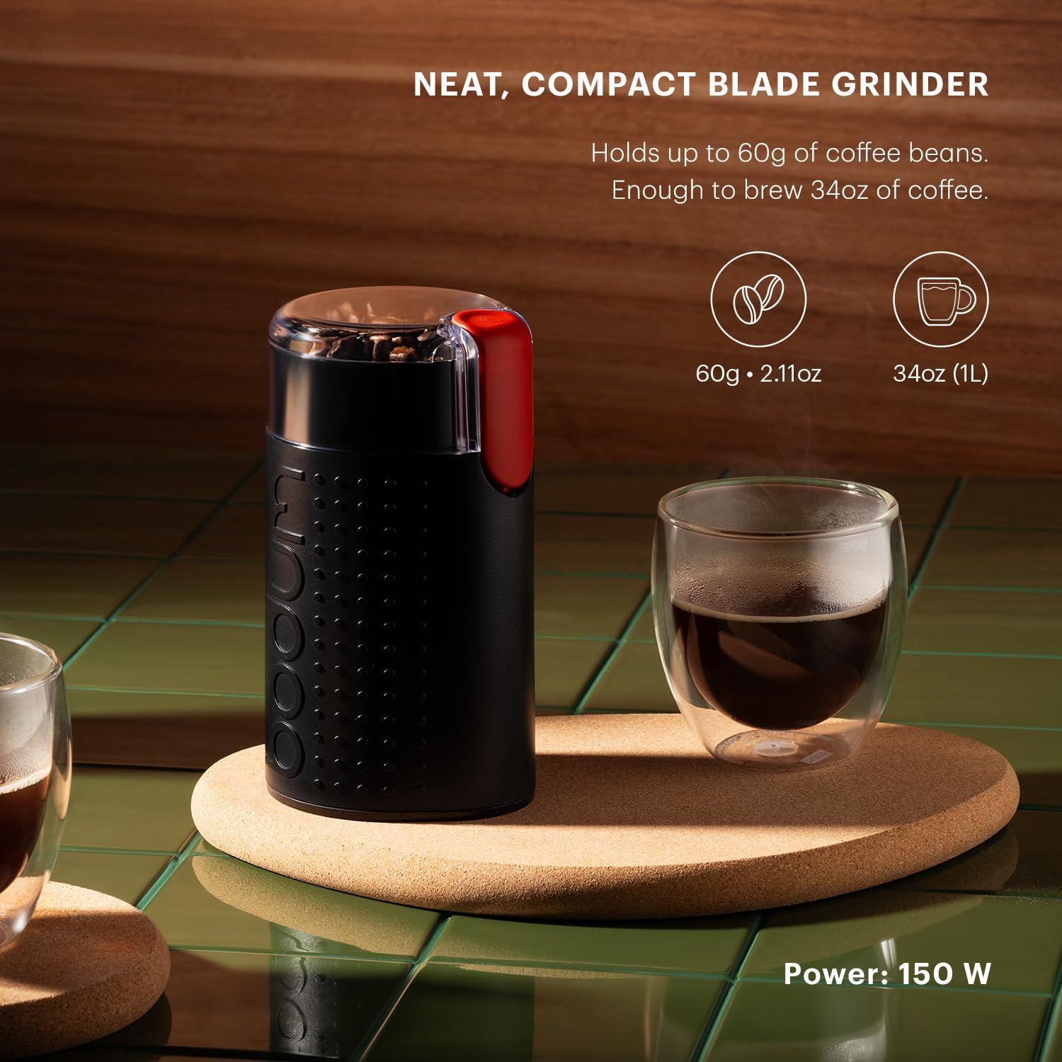 Bodum Bodum Bistro Electric Blade Coffee Grinder, Black
