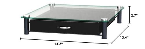 Deco Brothers DecoBrothers Tempered Glass Coffee Pod Drawer Compatible with Nespresso Original Line, 42 Capsules