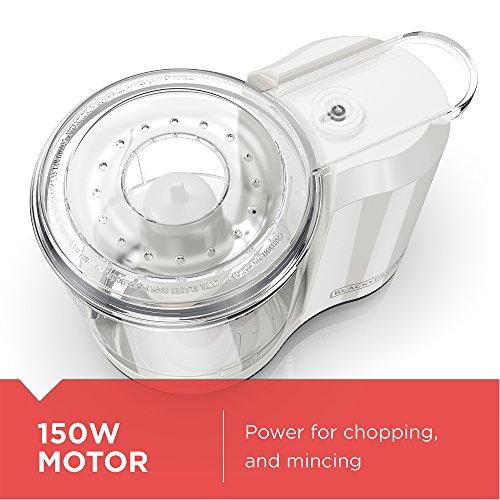 BLACK+DECKER BLACK+DECKER HC150W 1.5-Cup Electric Food Chopper, White, 1.5_cup