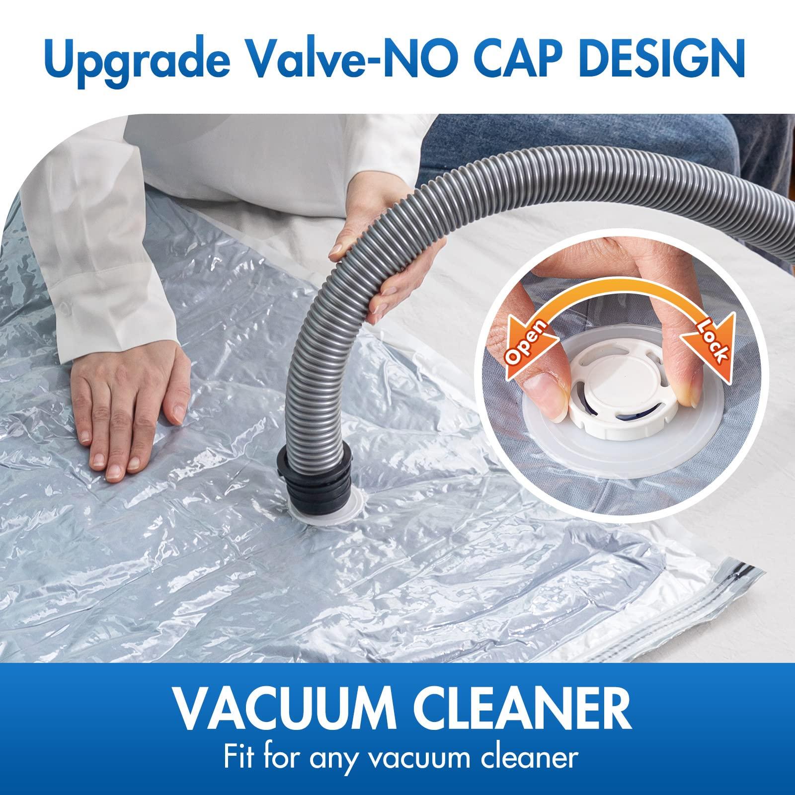 TAILI TAILI Heavy Duty Moving Bags with Visible Window & Vacuum Storage Bags for Comforter and Blankets, Vacuum Seal Bags for Bedding